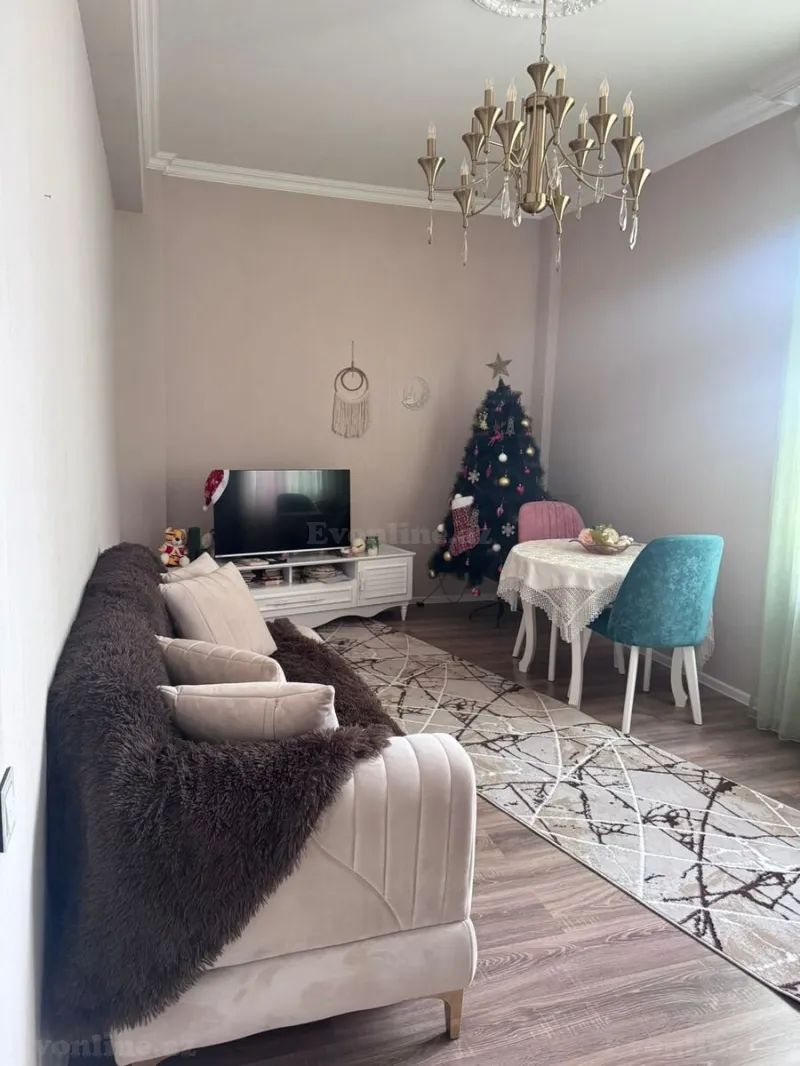 Satılır 3 otaqlı Mənzil Yeni tikili 80 m² Yasamal r. - şəkil 2