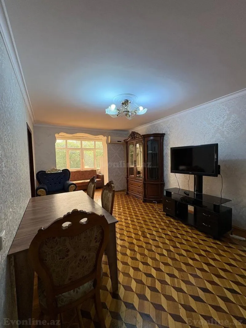 Kirayə verilir 3 otaqlı Mənzil Köhnə tikili 90 m² 8 Noyabr m. - şəkil 2