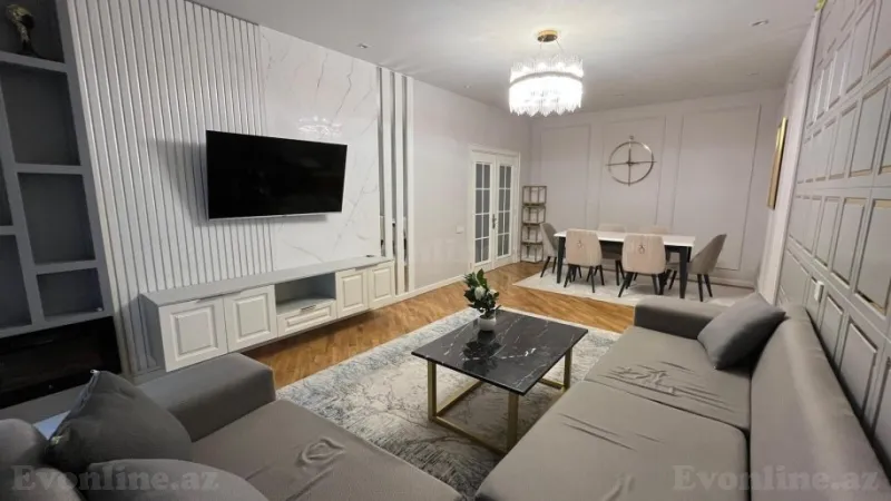 Kirayə verilir 2 otaqlı Mənzil Yeni tikili 105 m² 8 Noyabr m. - şəkil 2