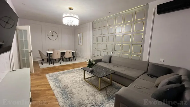 Kirayə verilir 2 otaqlı Mənzil Yeni tikili 105 m² 8 Noyabr m. - şəkil 4