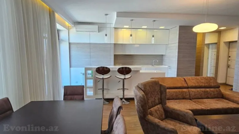 Kirayə verilir 3 otaqlı Mənzil Yeni tikili 110 m² 8 Noyabr m. - şəkil 3