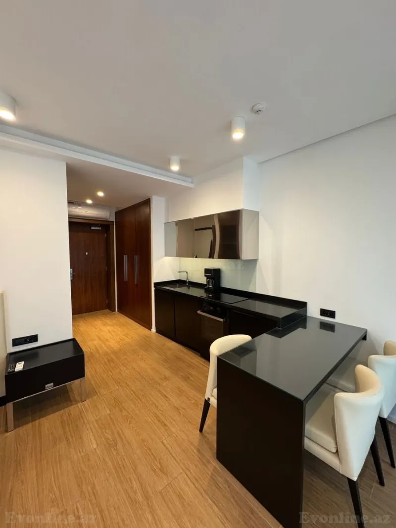 Kirayə verilir 1 otaqlı Mənzil Yeni tikili 55 m² Sabunçu r. - şəkil 4
