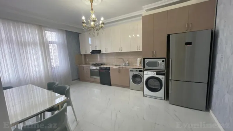 Kirayə verilir 4 otaqlı Mənzil Yeni tikili 180 m² Xətai m. - şəkil 4