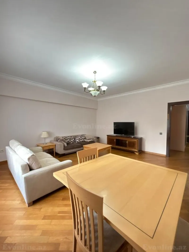 Kirayə verilir 3 otaqlı Mənzil Yeni tikili 100 m² Nəsimi r. - şəkil 3