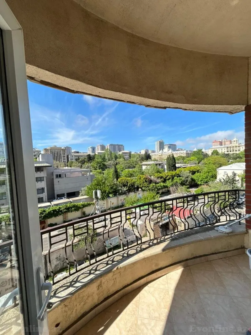 Kirayə verilir 3 otaqlı Mənzil Yeni tikili 100 m² Nəsimi r. - şəkil 8