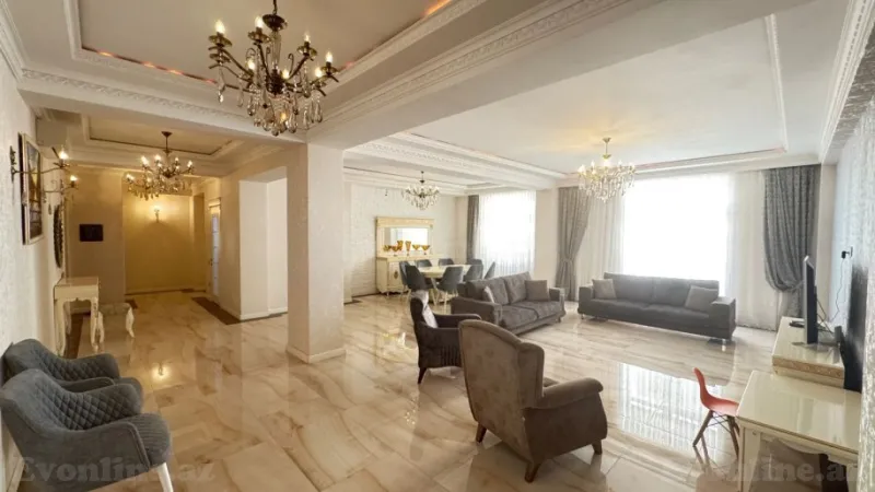 Kirayə verilir 4 otaqlı Mənzil Yeni tikili 210 m² Xətai r. - şəkil 4