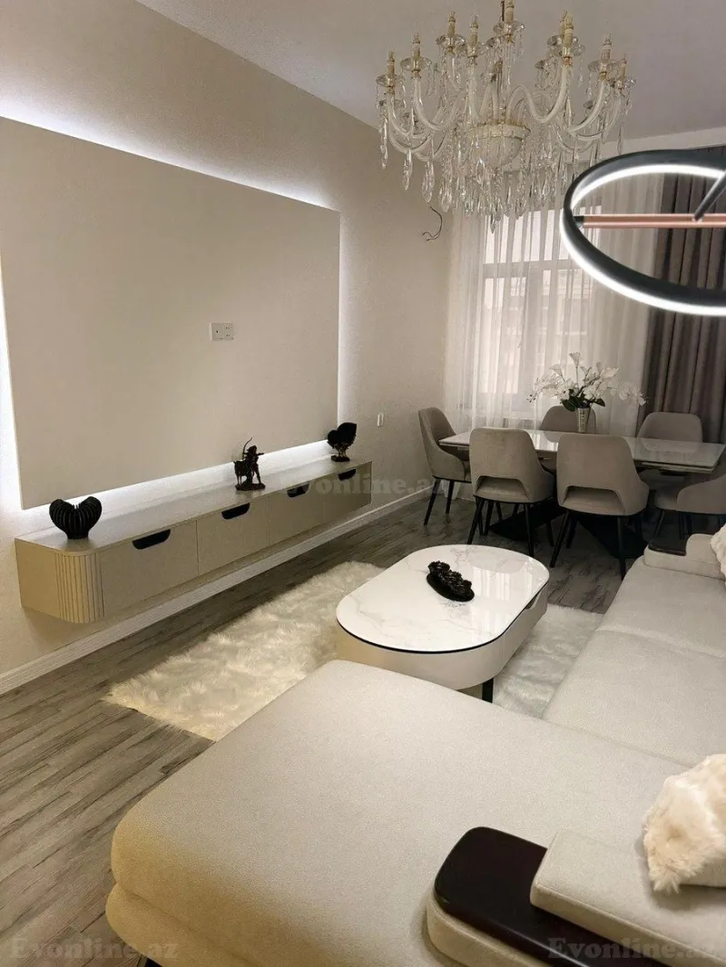 Satılır 2 otaqlı Mənzil Yeni tikili 103 m² Nərimanov r. - şəkil 4