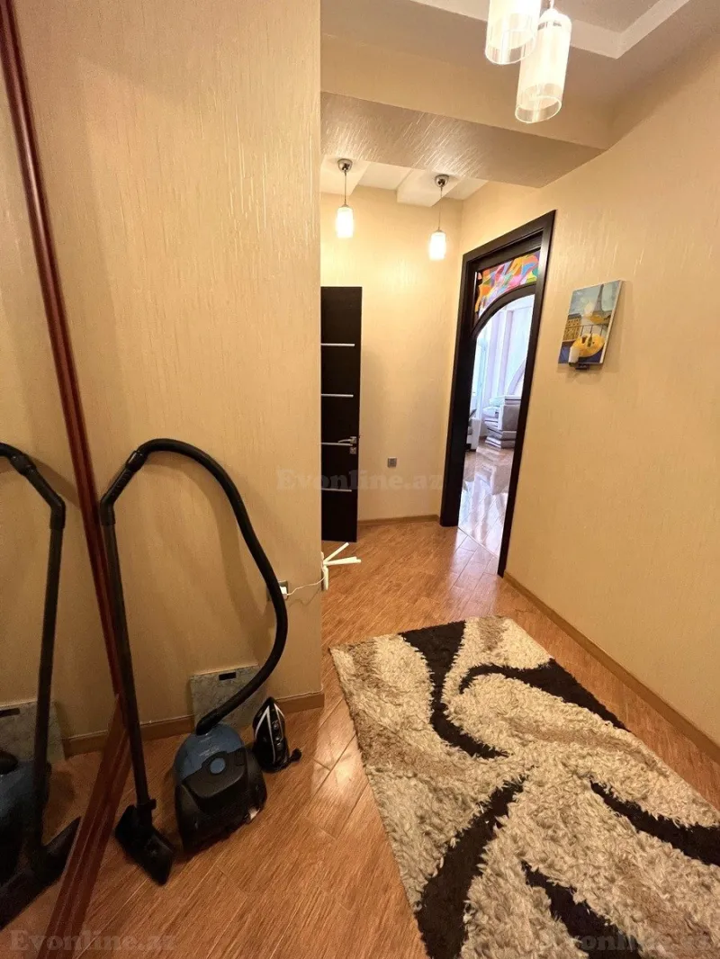 Kirayə verilir 2 otaqlı Mənzil Yeni tikili 60 m² Nəsimi r. - şəkil 2