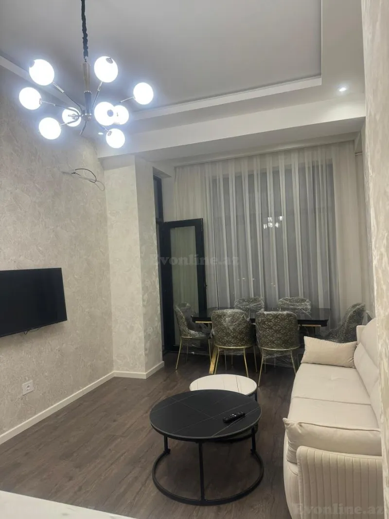 Kirayə verilir 2 otaqlı Mənzil Yeni tikili 55 m² Nəsimi r.