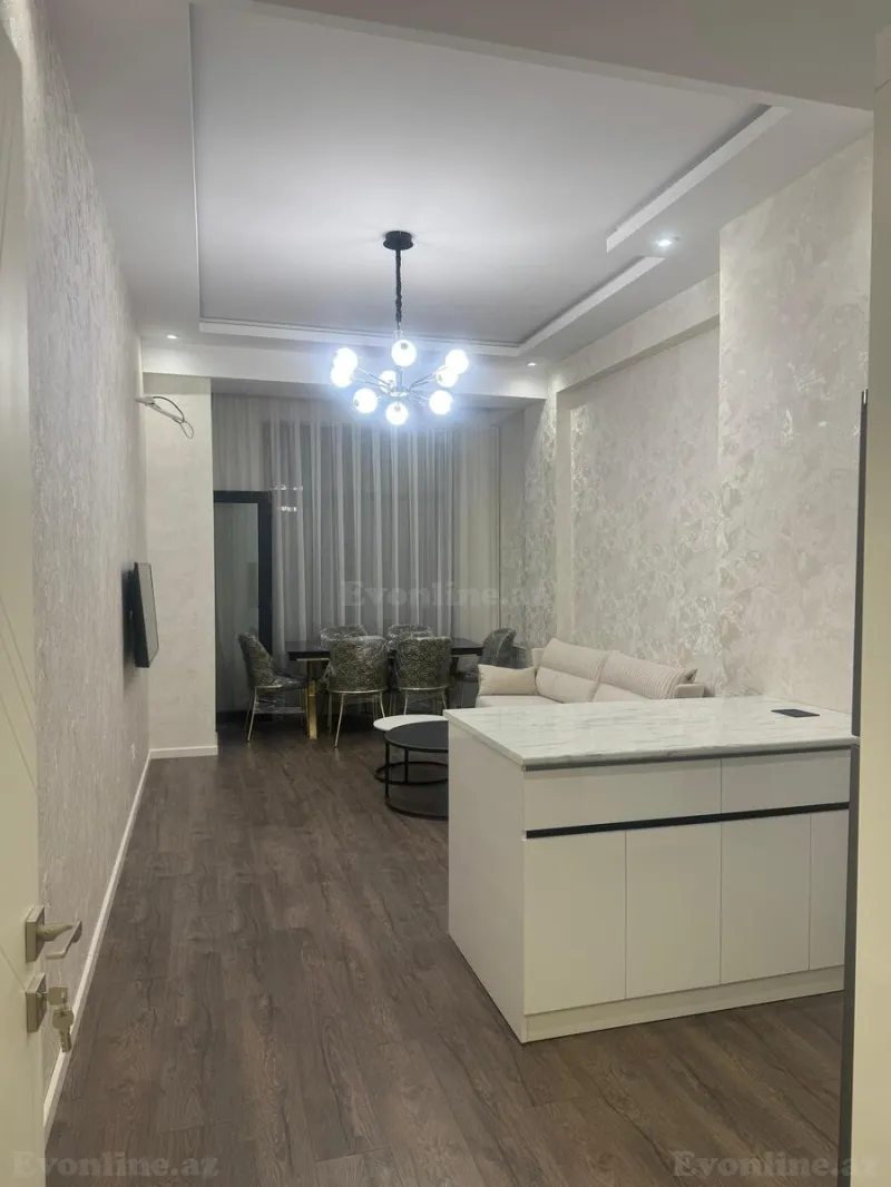 Kirayə verilir 2 otaqlı Mənzil Yeni tikili 55 m² Nəsimi r. - şəkil 5