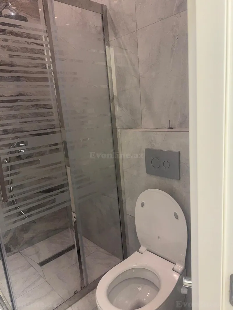 Kirayə verilir 2 otaqlı Mənzil Yeni tikili 55 m² Nəsimi r. - şəkil 6