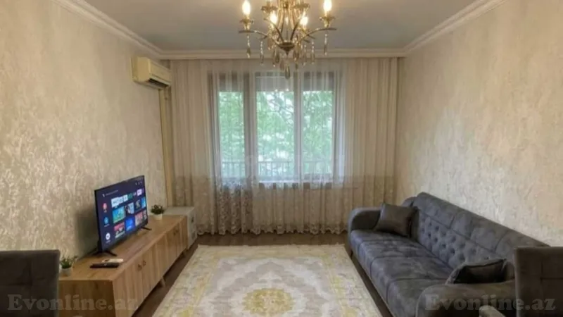 3 otaqlı Mənzil 85 m² Nərimanov r. Kirayə verilir