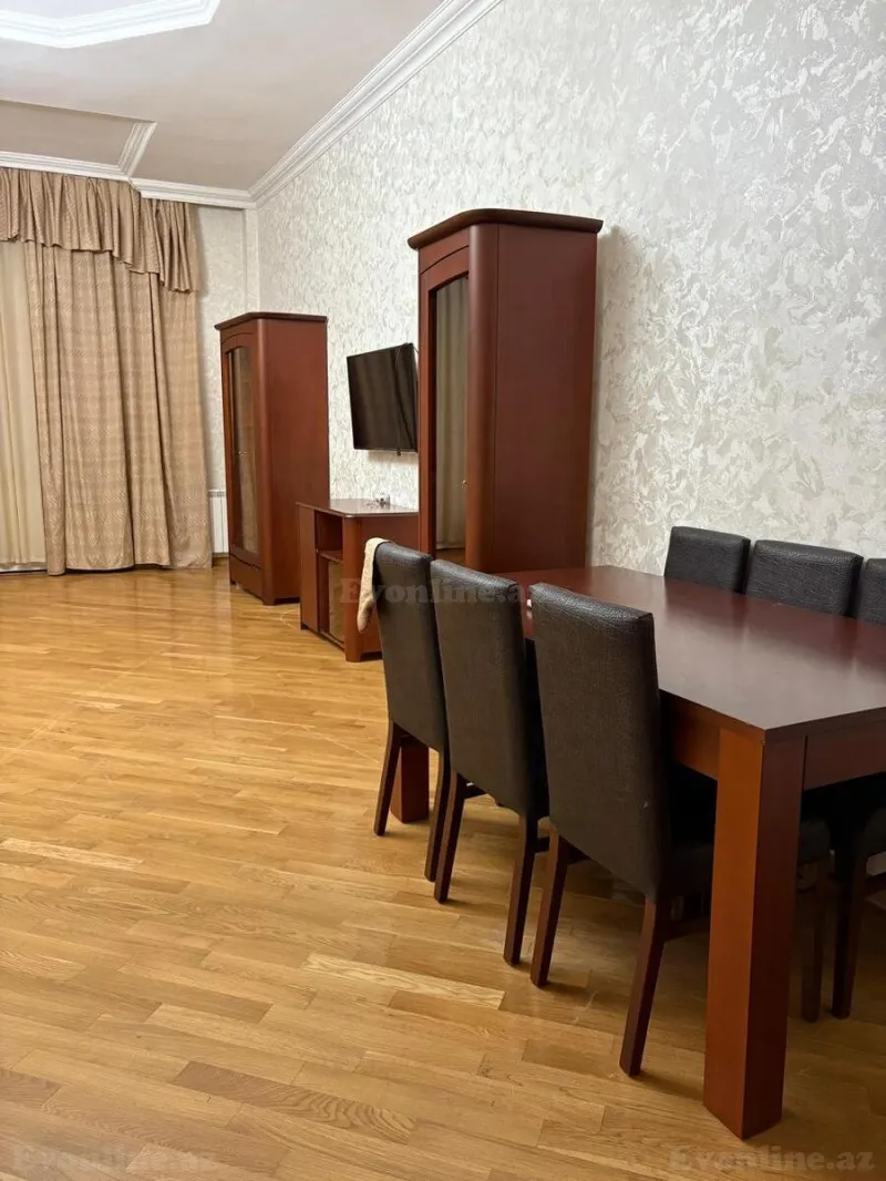 Kirayə verilir 3 otaqlı Mənzil Yeni tikili 140 m² Sahil m. - şəkil 3
