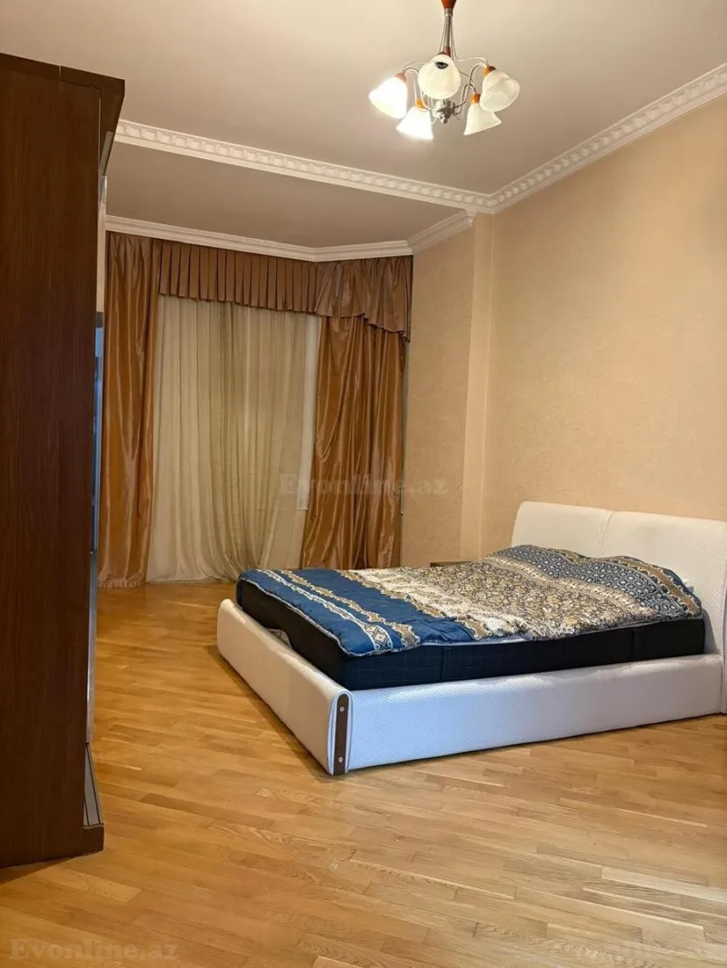 Kirayə verilir 3 otaqlı Mənzil Yeni tikili 140 m² Sahil m. - şəkil 5
