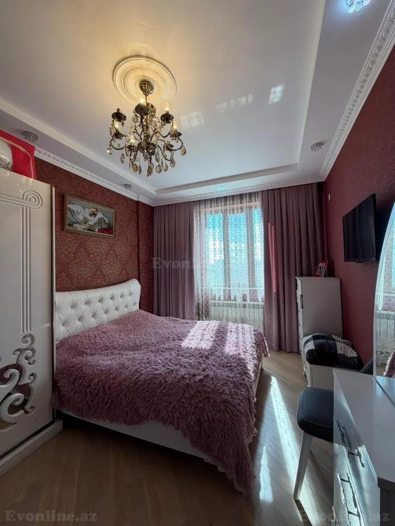 Satılır 4 otaqlı Mənzil Yeni tikili 130 m² Həzi Aslanov m. - şəkil 8