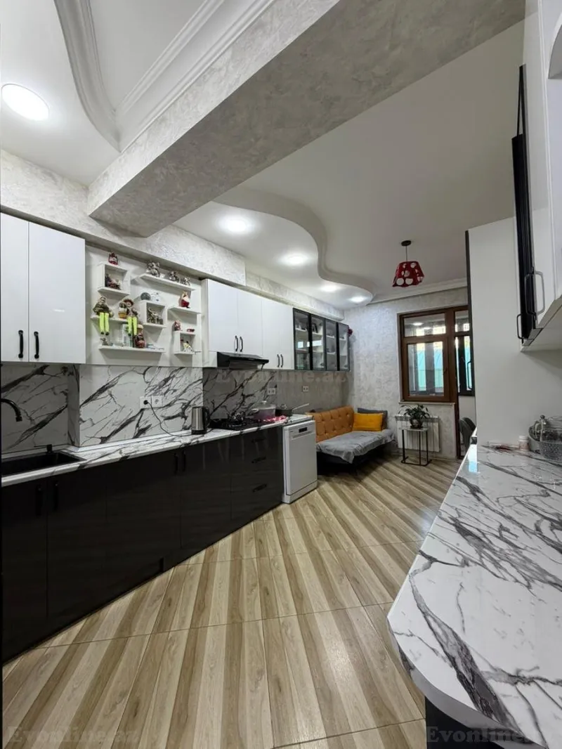 Satılır 4 otaqlı Mənzil Yeni tikili 130 m² Həzi Aslanov m. - şəkil 14