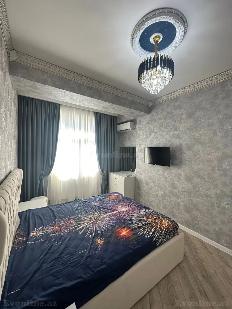 Kirayə verilir 2 otaqlı Mənzil Yeni tikili 70 m² 8 Noyabr m. - şəkil 7
