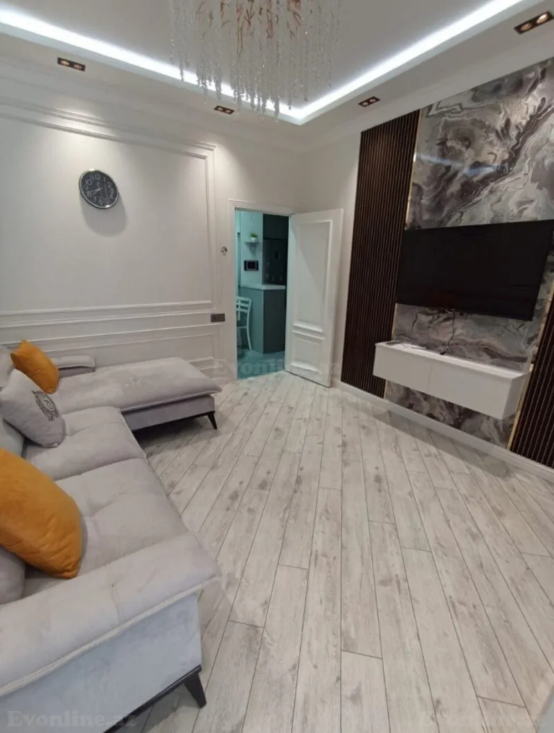 Satılır 2 otaqlı Mənzil Yeni tikili 60 m² Qara Qarayev m. - şəkil 2