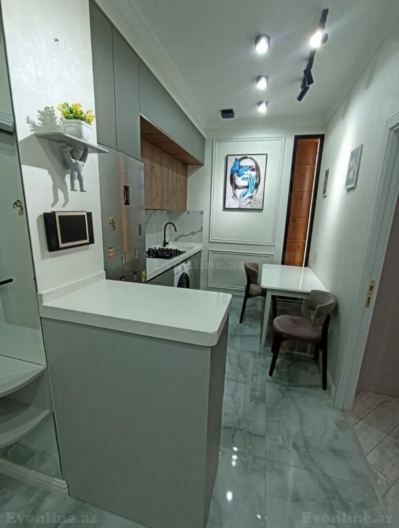 Satılır 2 otaqlı Mənzil Yeni tikili 60 m² Qara Qarayev m. - şəkil 8