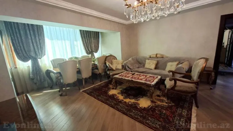 Satılır 4 otaqlı Mənzil Yeni tikili 110 m² Qara Qarayev m. - şəkil 3
