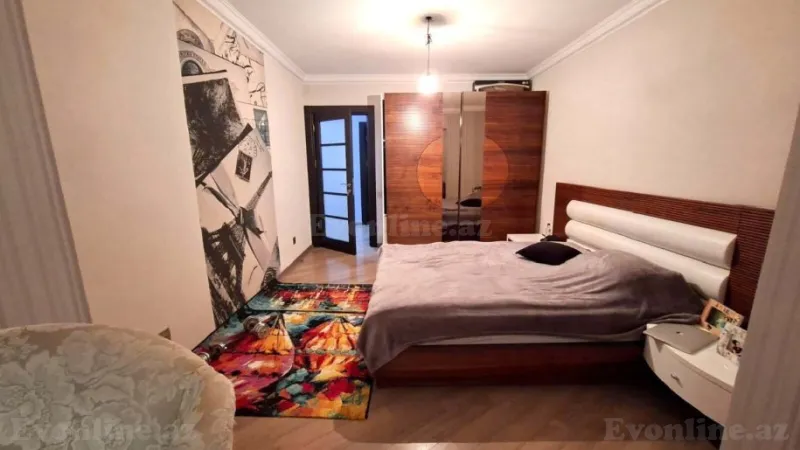 Satılır 4 otaqlı Mənzil Yeni tikili 110 m² Qara Qarayev m. - şəkil 5