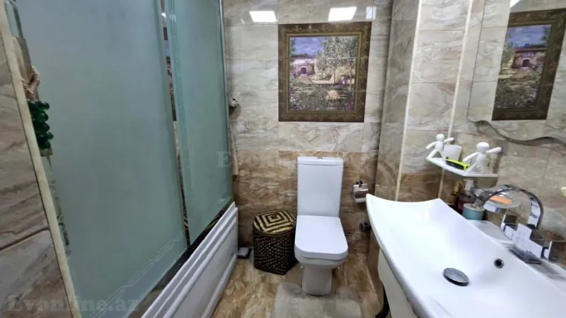 Satılır 4 otaqlı Mənzil Yeni tikili 110 m² Qara Qarayev m. - şəkil 10