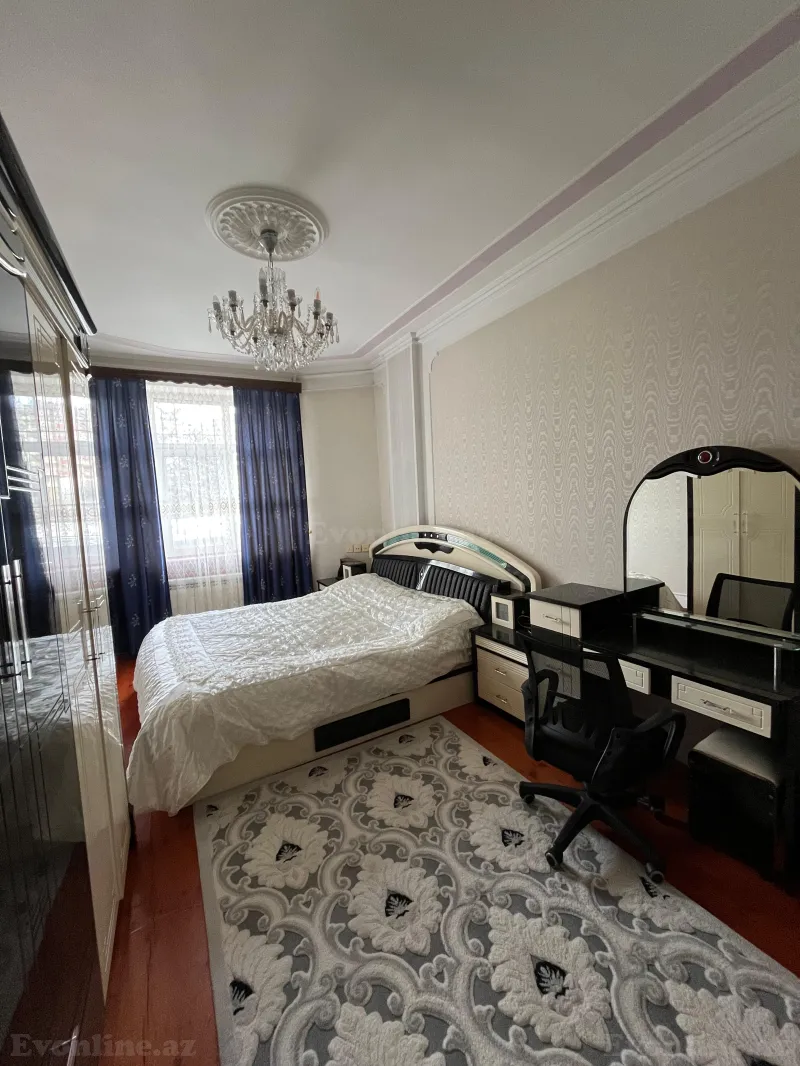 Satılır 4 otaqlı Mənzil Yeni tikili 130 m² Memar Əcəmi m. - şəkil 10