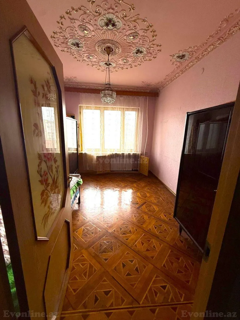 Satılır 5 otaqlı Mənzil Köhnə tikili 105 m² Xalqlar Dostluğu m. - şəkil 7