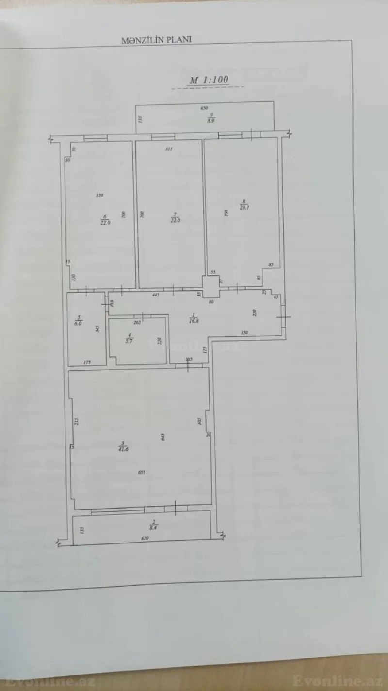 Satılır 3 otaqlı Mənzil Yeni tikili 154 m² Nərimanov r. - şəkil 2