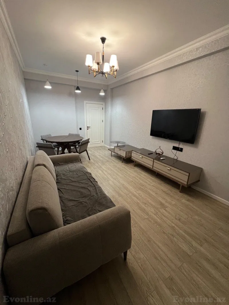 Kirayə verilir 2 otaqlı Mənzil Yeni tikili 80 m² Nəriman Nərimanov m.