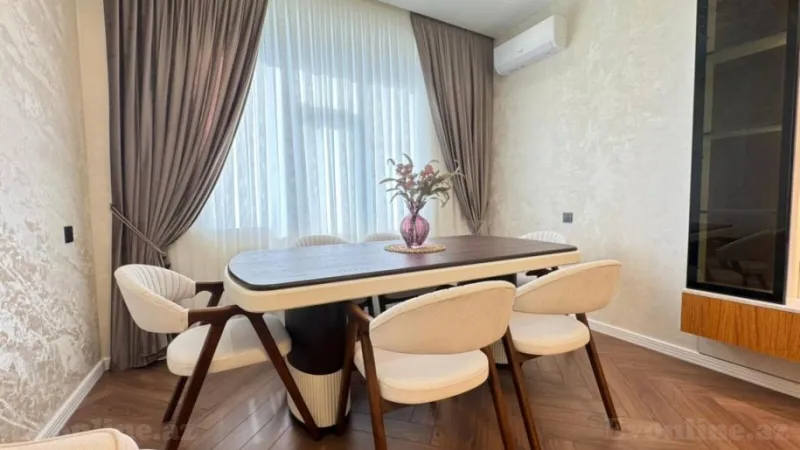 Satılır 3 otaqlı Mənzil Yeni tikili 105 m² Həzi Aslanov m. - şəkil 5