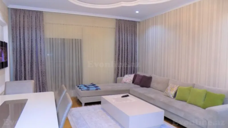Kirayə verilir 3 otaqlı Mənzil Yeni tikili 120 m² Səbail r. - şəkil 4