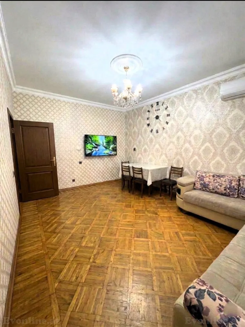 Satılır 3 otaqlı Mənzil Köhnə tikili 95 m² Həzi Aslanov m. - şəkil 2