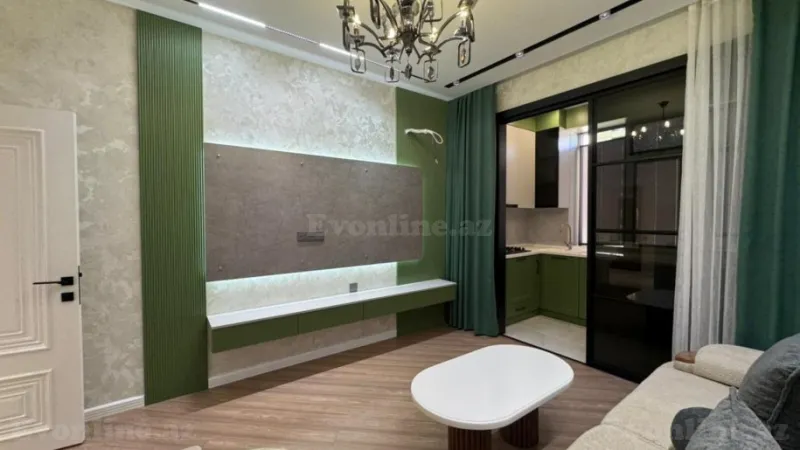 Satılır 2 otaqlı Mənzil Yeni tikili 55 m² Həzi Aslanov m. - şəkil 3