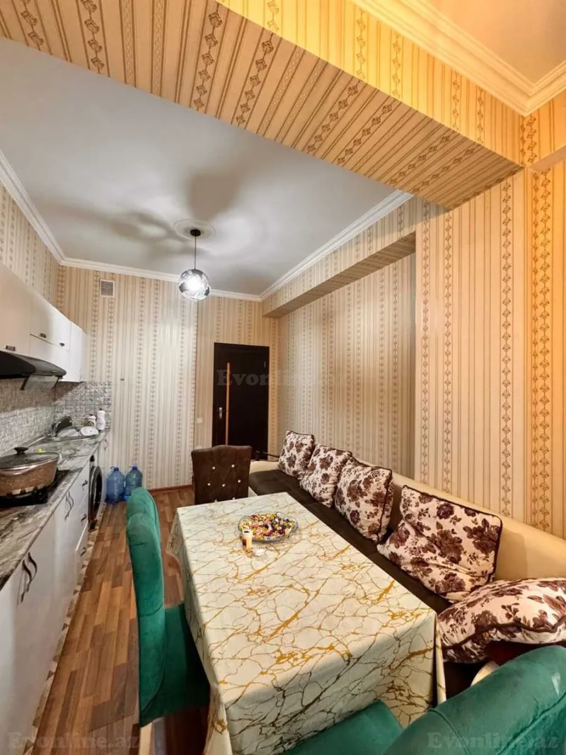 Satılır 2 otaqlı Mənzil Yeni tikili 80 m² Nəsimi r. - şəkil 6