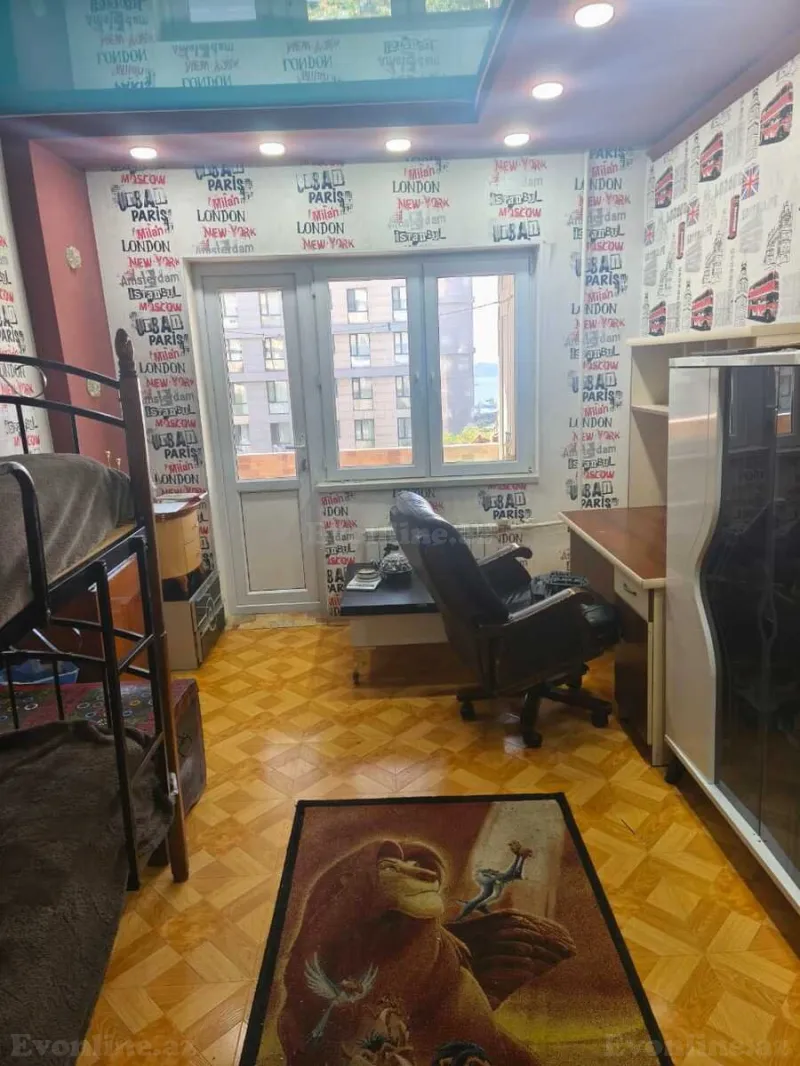 Satılır 4 otaqlı Mənzil Köhnə tikili 105 m² Xətai r. - şəkil 3