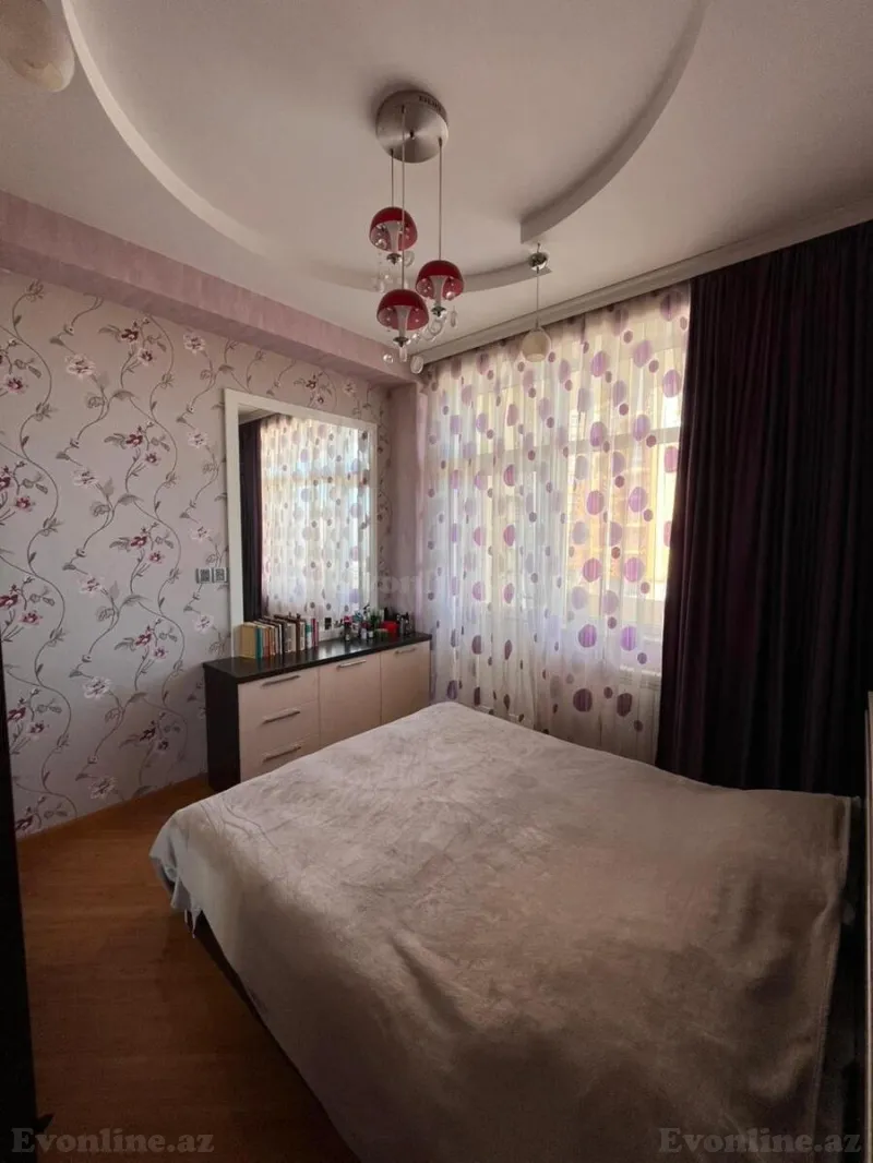 Kirayə verilir 2 otaqlı Mənzil Yeni tikili 55 m² Binəqədi r. - şəkil 4