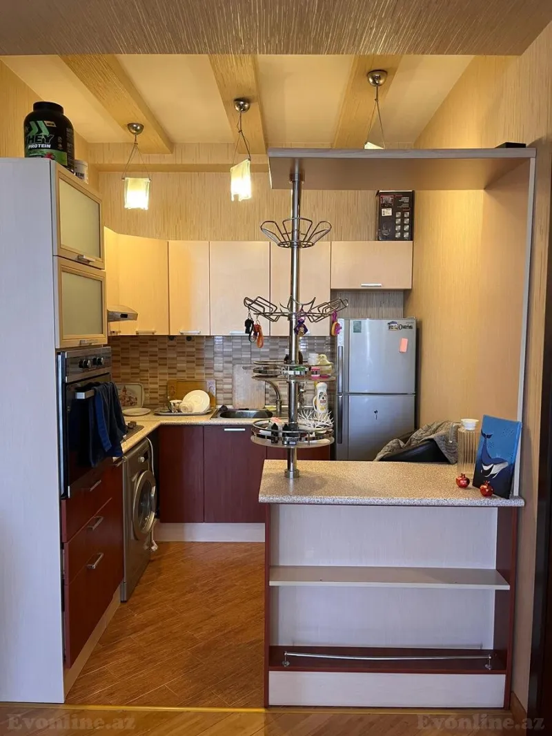 Kirayə verilir 2 otaqlı Mənzil Yeni tikili 55 m² Binəqədi r. - şəkil 11
