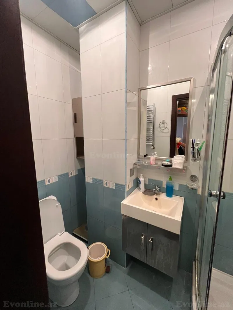 Kirayə verilir 2 otaqlı Mənzil Yeni tikili 55 m² Binəqədi r. - şəkil 15
