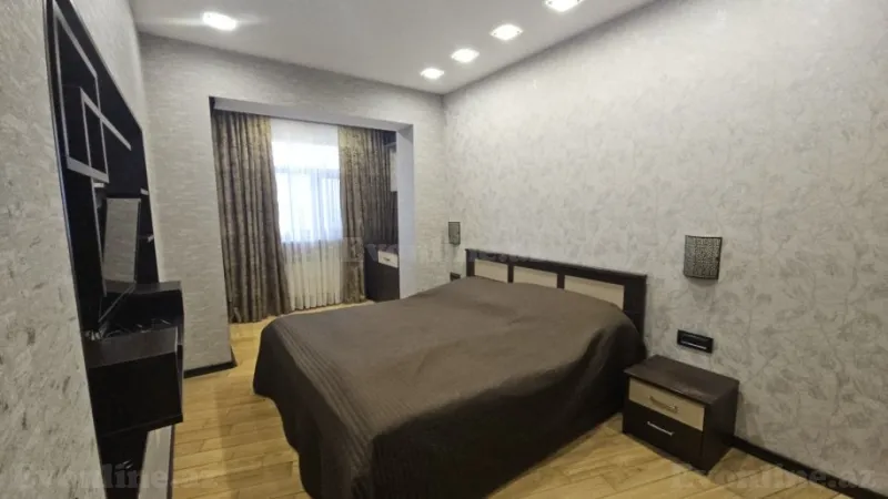 Kirayə verilir 3 otaqlı Mənzil Yeni tikili 75 m² Nərimanov r. - şəkil 2