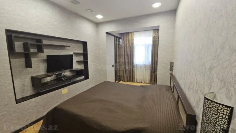 Kirayə verilir 3 otaqlı Mənzil Yeni tikili 75 m² Nərimanov r. - şəkil 3
