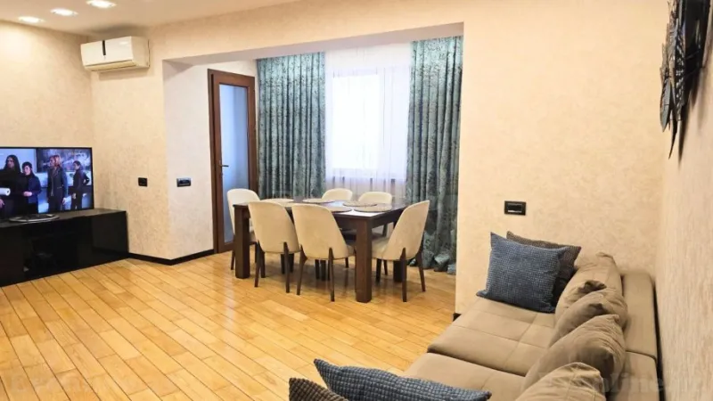 Kirayə verilir 3 otaqlı Mənzil Yeni tikili 75 m² Nərimanov r. - şəkil 9