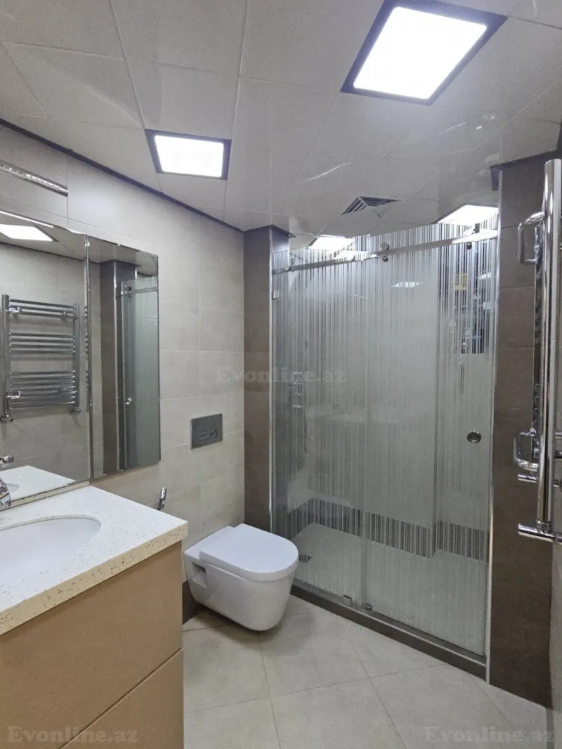 Kirayə verilir 3 otaqlı Mənzil Yeni tikili 75 m² Nərimanov r. - şəkil 17