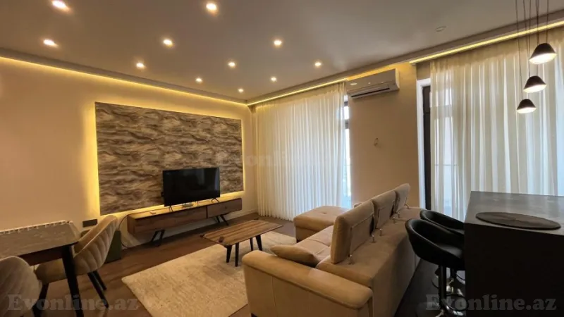 Kirayə verilir 2 otaqlı Mənzil Yeni tikili 105 m² 8 Noyabr m. - şəkil 4