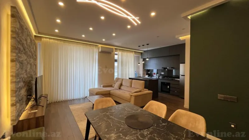 Kirayə verilir 2 otaqlı Mənzil Yeni tikili 105 m² 8 Noyabr m. - şəkil 5