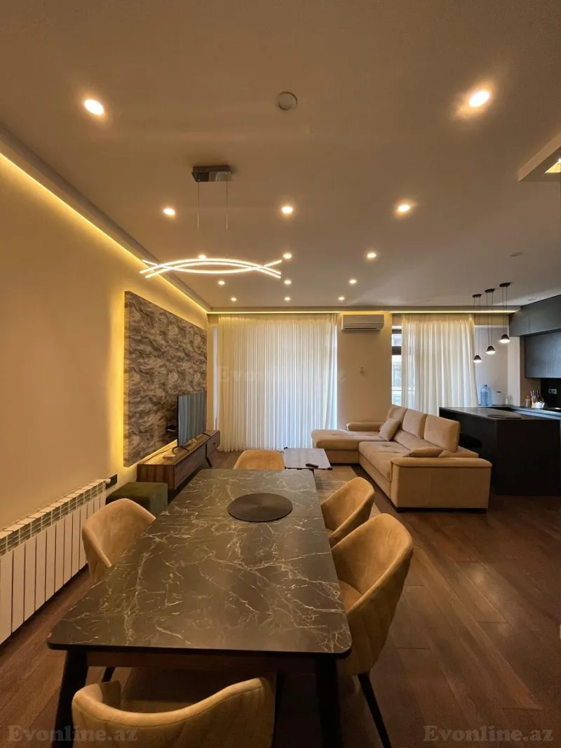 Kirayə verilir 2 otaqlı Mənzil Yeni tikili 105 m² 8 Noyabr m. - şəkil 7