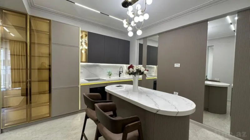 Kirayə verilir 2 otaqlı Mənzil Yeni tikili 88 m² Xətai m. - şəkil 3