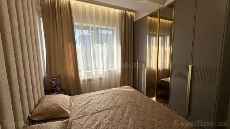 Kirayə verilir 2 otaqlı Mənzil Yeni tikili 88 m² Xətai m. - şəkil 10