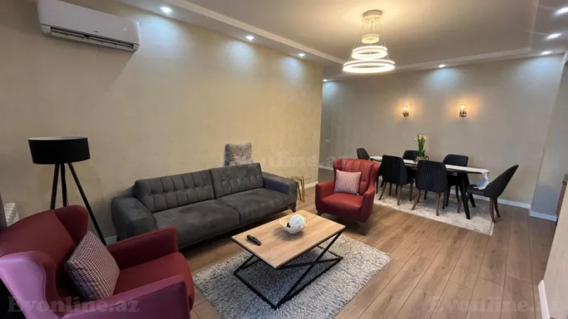 Kirayə verilir 3 otaqlı Mənzil Yeni tikili 145 m² 8 Noyabr m. - şəkil 3