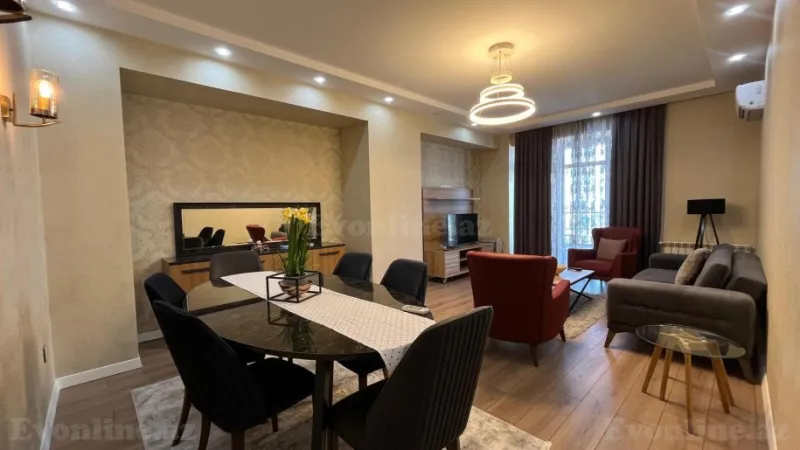 Kirayə verilir 3 otaqlı Mənzil Yeni tikili 145 m² 8 Noyabr m. - şəkil 4